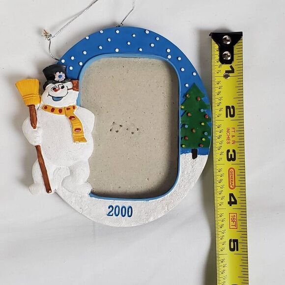 2000 Snowman Photo Frame Christmas Ornament – Warner/Chappell Music Inc. Hanging - Picture 4 of 4